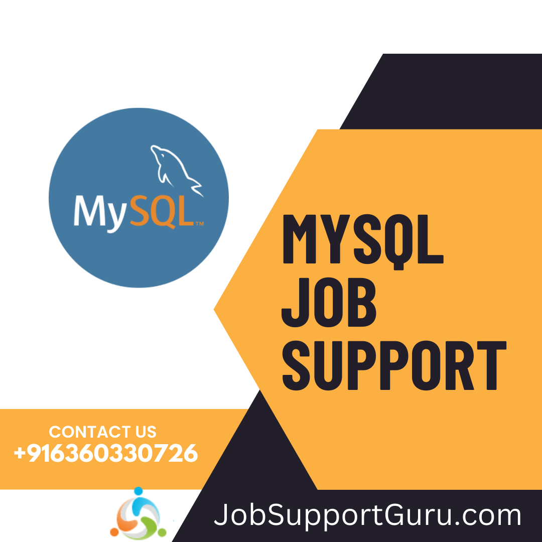 MySQL Online Job Support From India